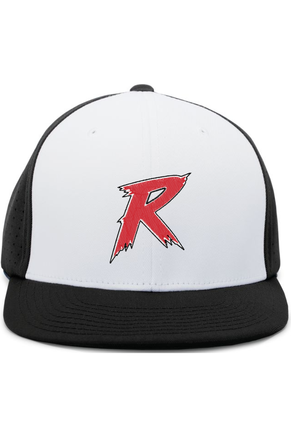 Rage Baseball Embroidery Pacific Headwear Perforated F3 Performance Flexfit Cap