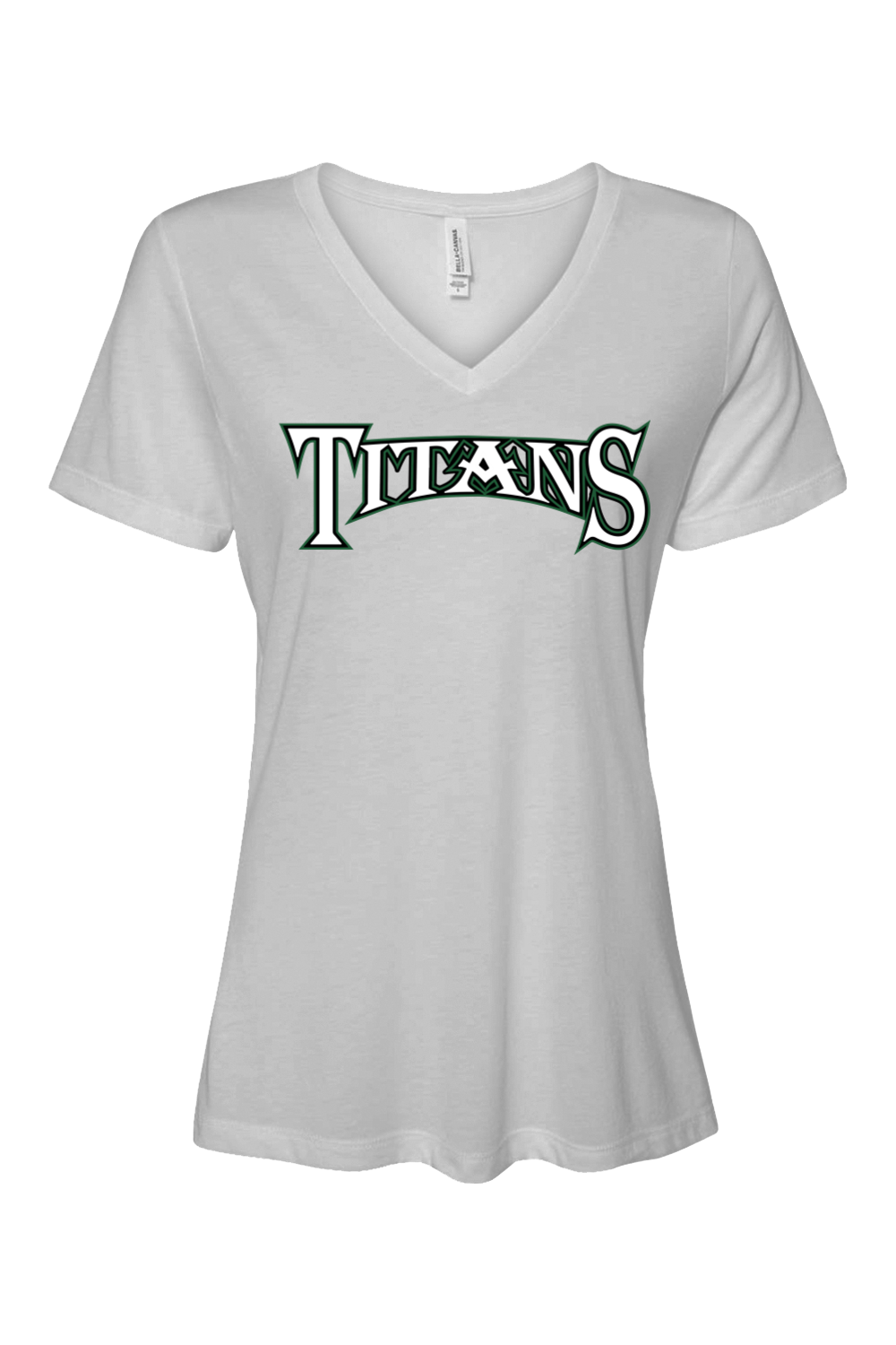Bella + Canvas Women’s Relaxed Jersey Short Sleeve V-Neck T-Shirt