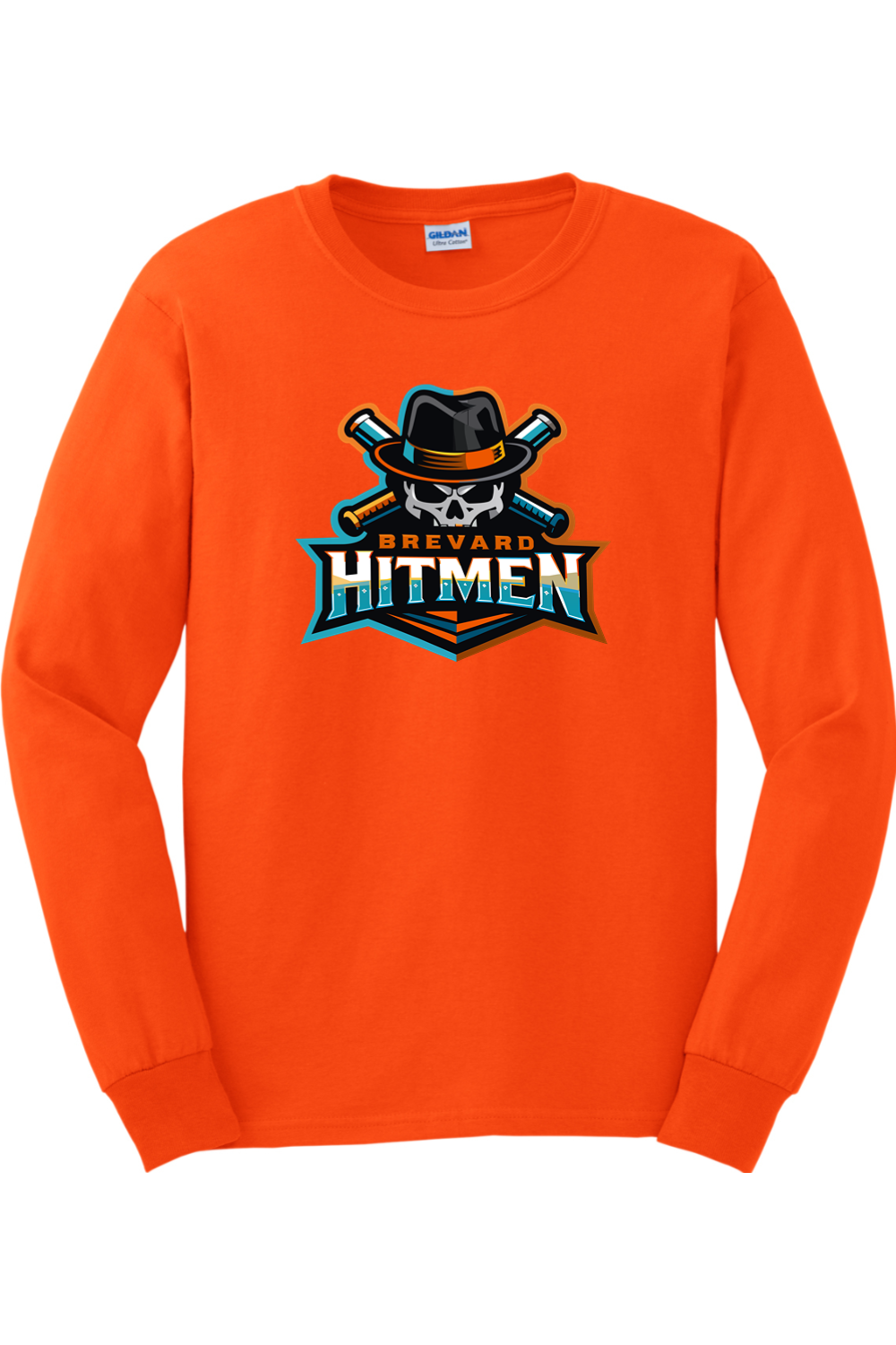 Brevard Hitmen DTF Cotton Long Sleeve T-Shirt
