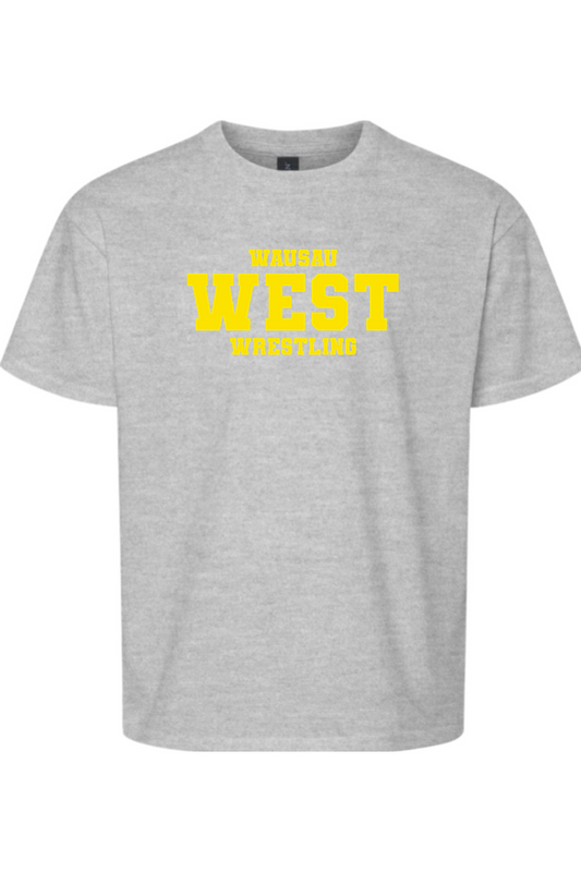 Wausau West Wrestling DTF Youth Softstyle T-Shirt