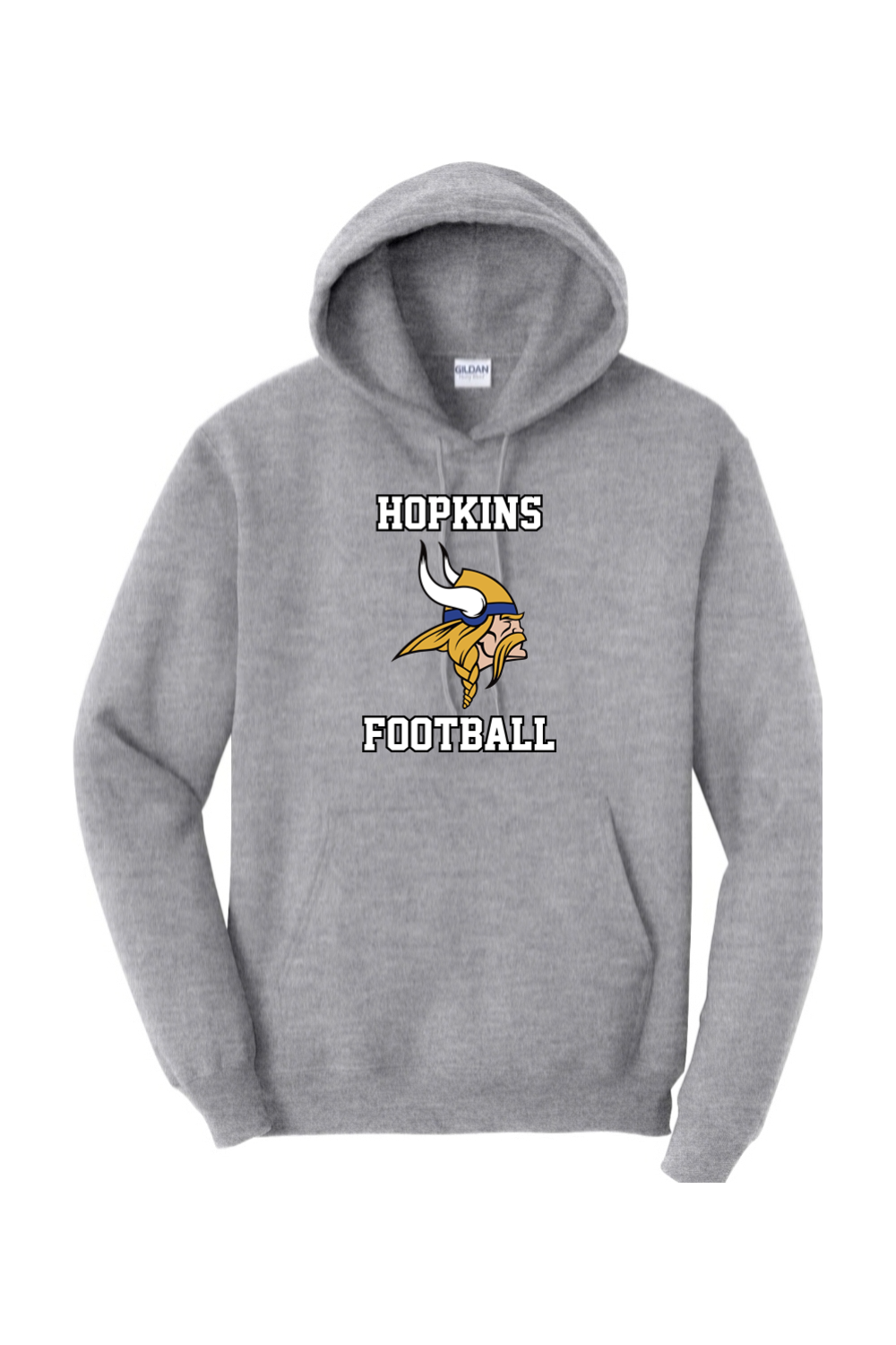 Hopkins High School Football DTF Heavy Blend Hooded Sweatshirt