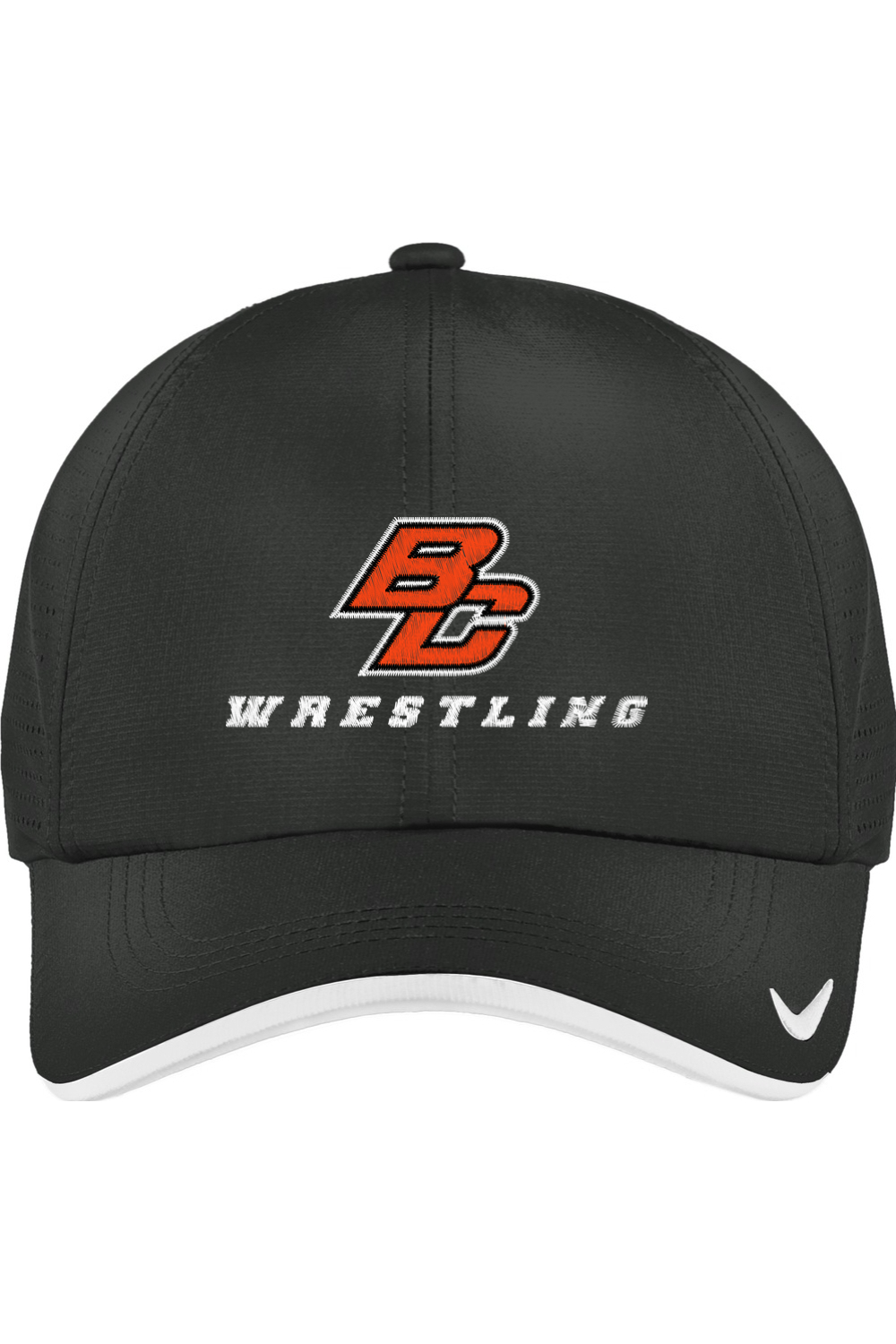BC Youth Boys Wrestling Embroidered Nike Dri-FIT Perforated Performance Cap