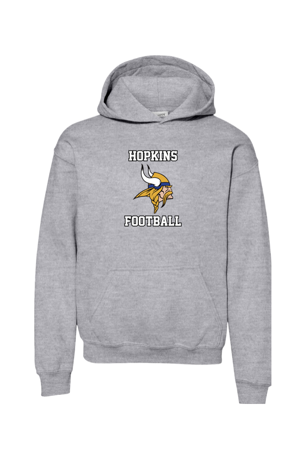 Hopkins High School Football DTF Youth Heavy Blend Hooded Sweatshirt