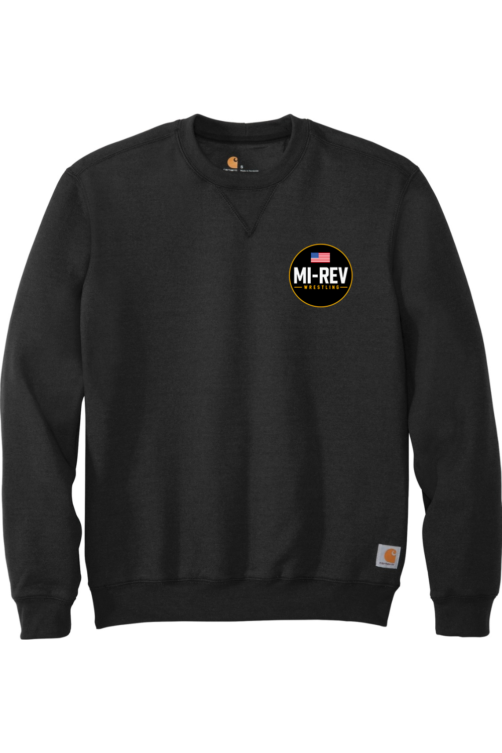 MI-REV Wrestling DTF Carhartt Midweight Crewneck Sweatshirt