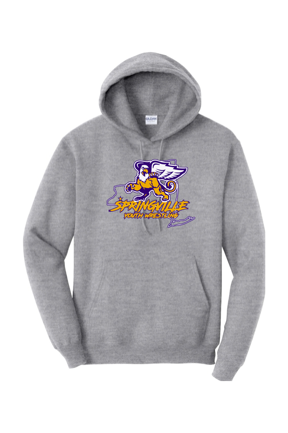 Springville Youth Wrestling Heavy Blend Hooded Sweatshirt