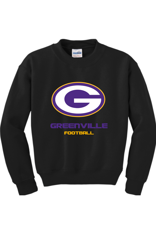 Greenville Football Youth Heavy Blend Crewneck Sweatshirt