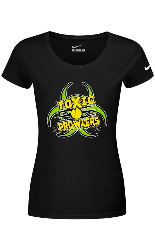 Toxic Prowlers Softball Nike Ladies Dri-FIT Cotton/Poly Scoop Neck Tee