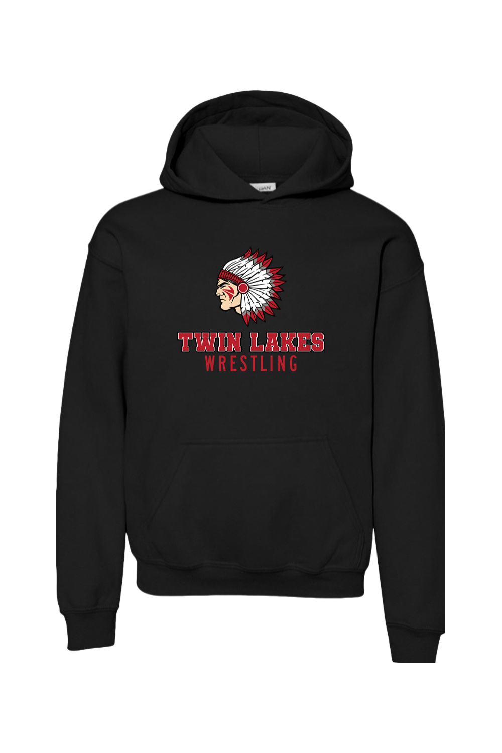 Twin Lakes Wrestling DTF Youth Heavy Blend Hooded Sweatshirt