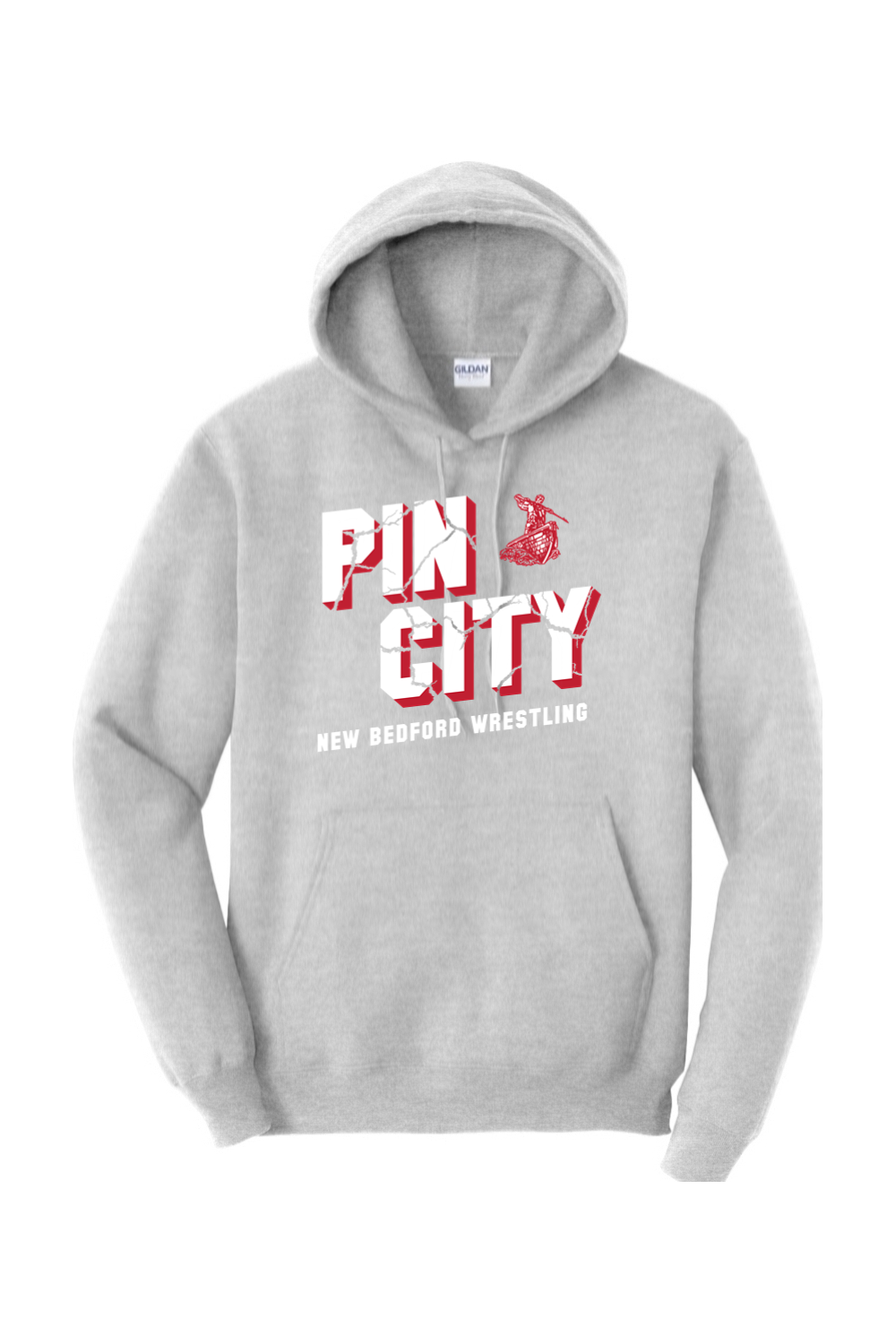 New Bedford Wrestling DTF Heavy Blend Hooded Sweatshirt