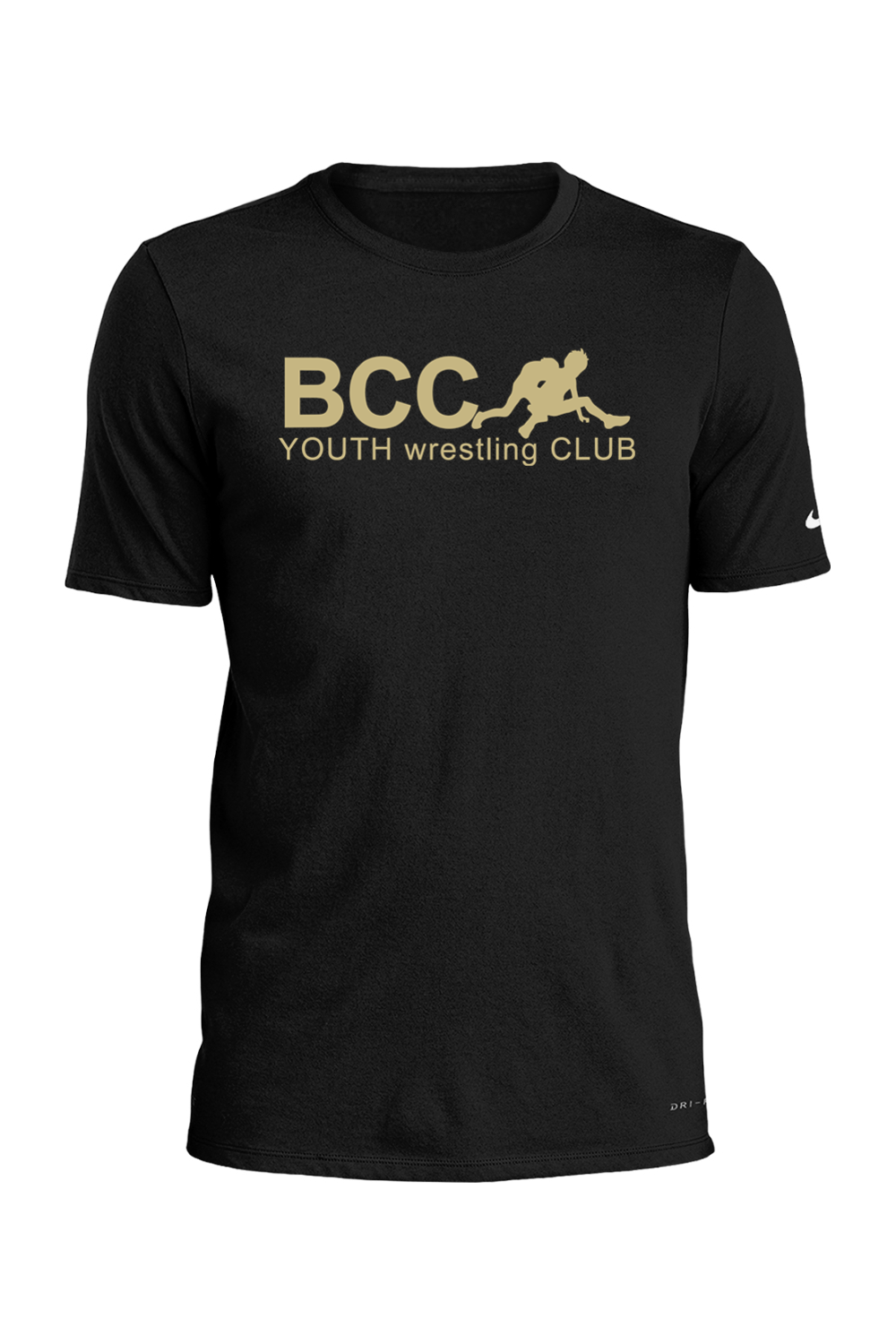 BCC Youth Wrestling Nike Dri-FIT Cotton/Poly Tee