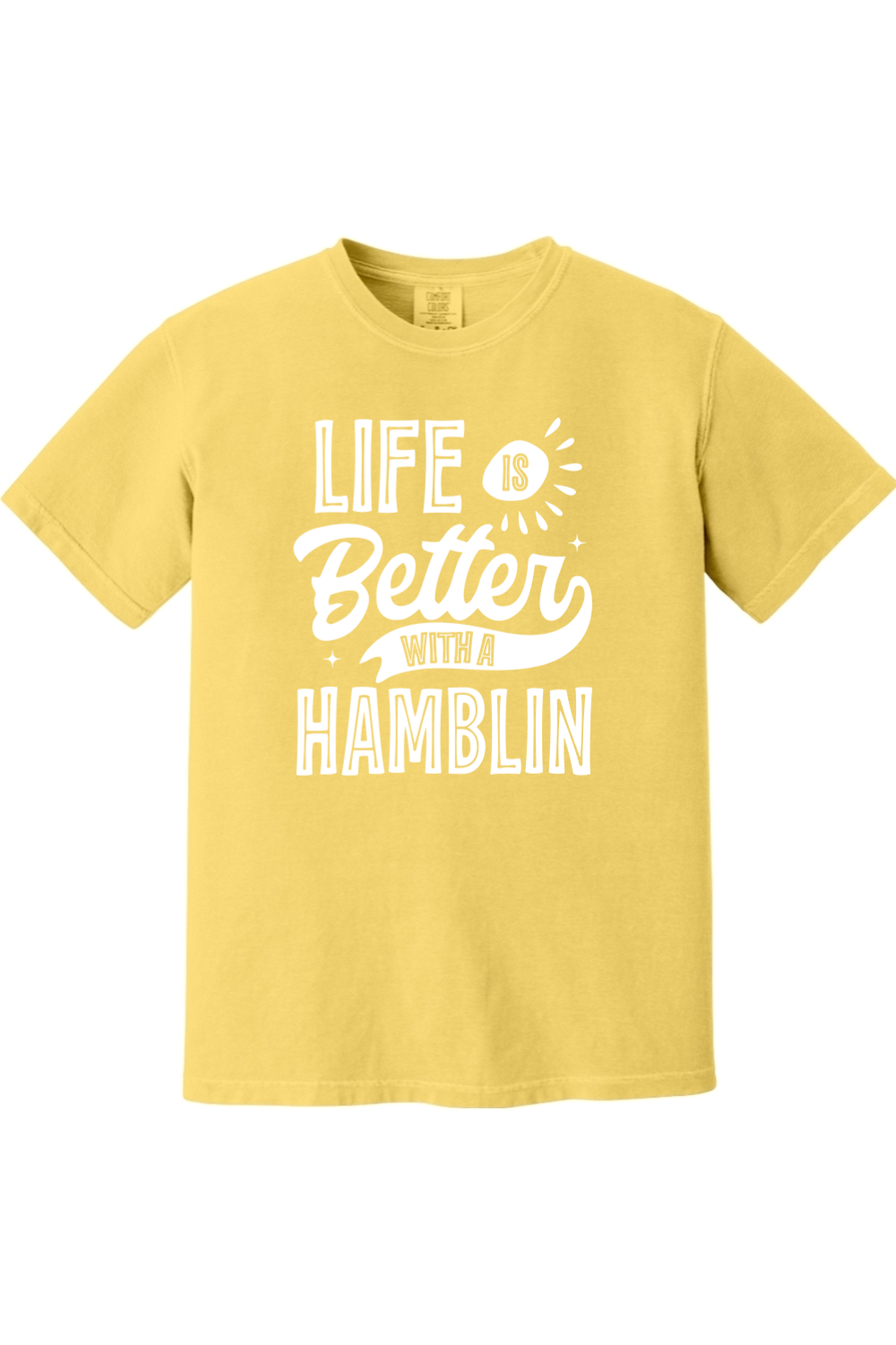 Hamblin Family Comfort Colors Short Sleeve Shirt