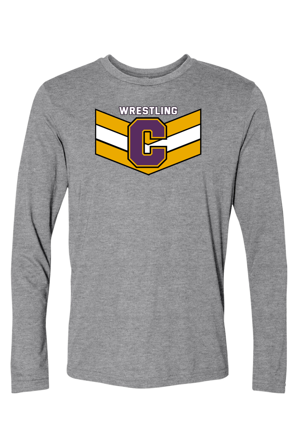 Caro Wrestling DTF Triblend Long Sleeve Crew