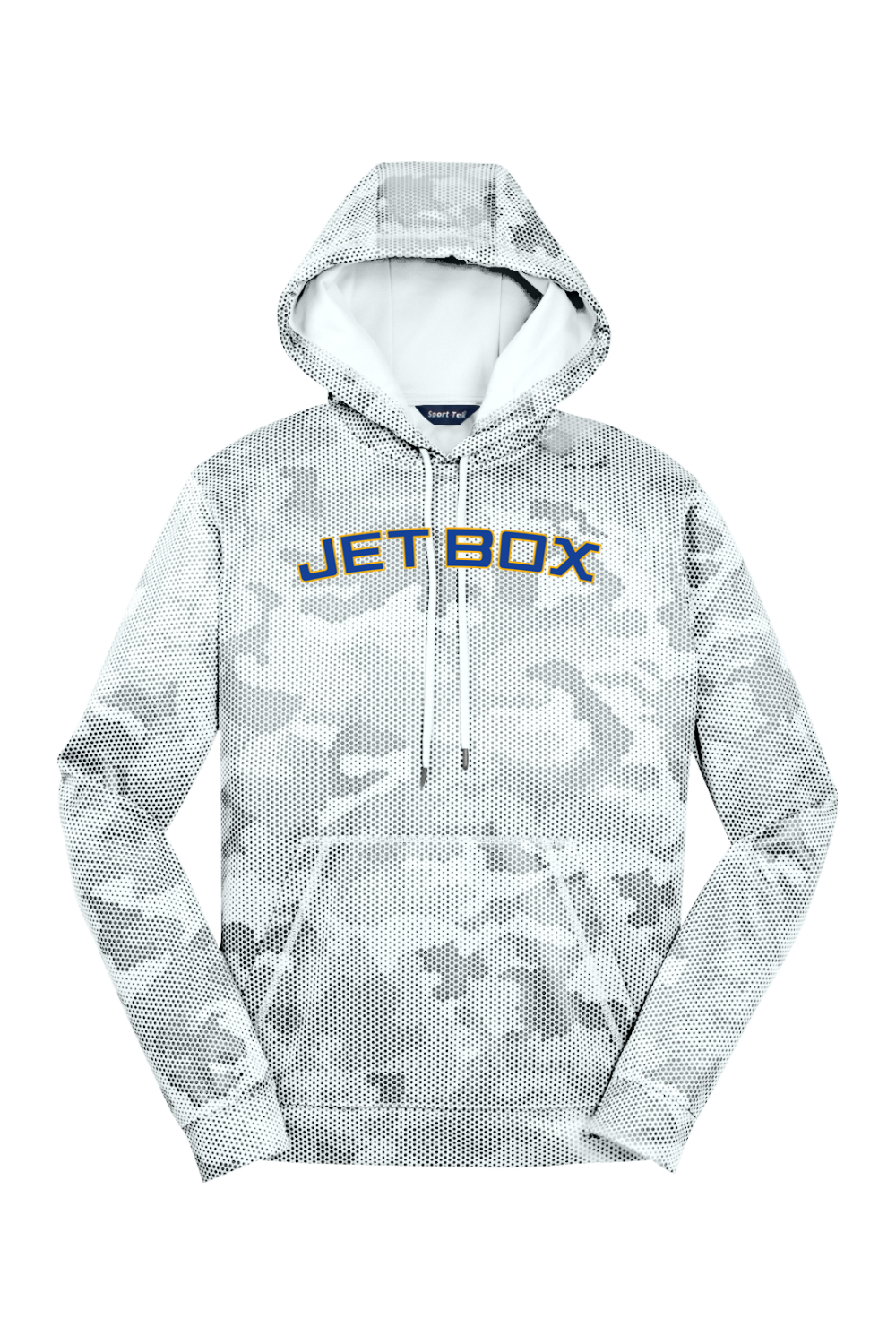 Jet Box Baseball DTF Sport-Wick CamoHex Fleece Hooded Pullover