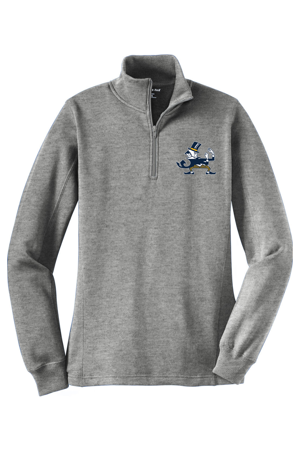B-CC Wrestling DTF Ladies 1/4-Zip Sweatshirt