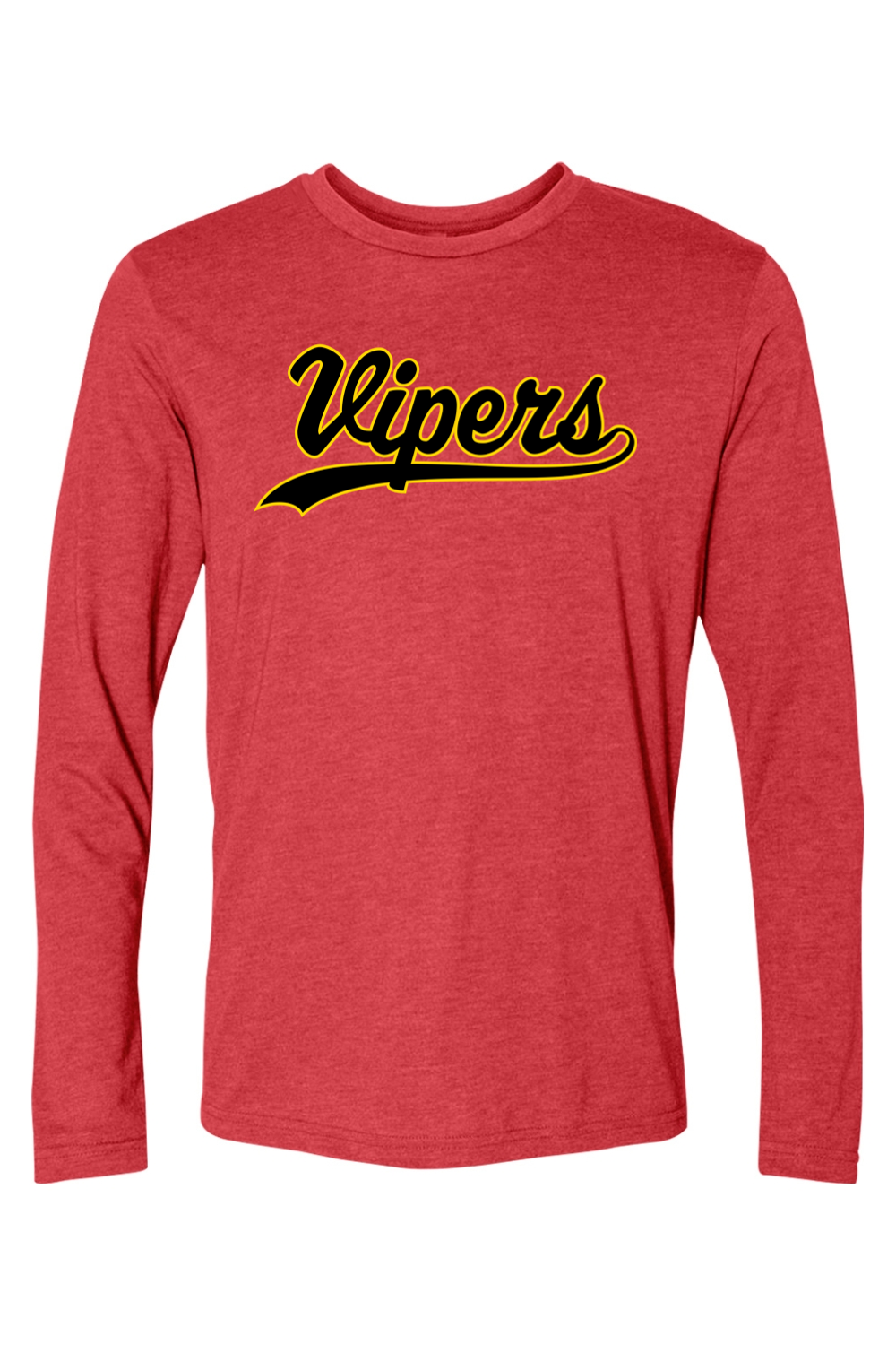 Scottsdale Vipers Baseball Triblend Long Sleeve Crew