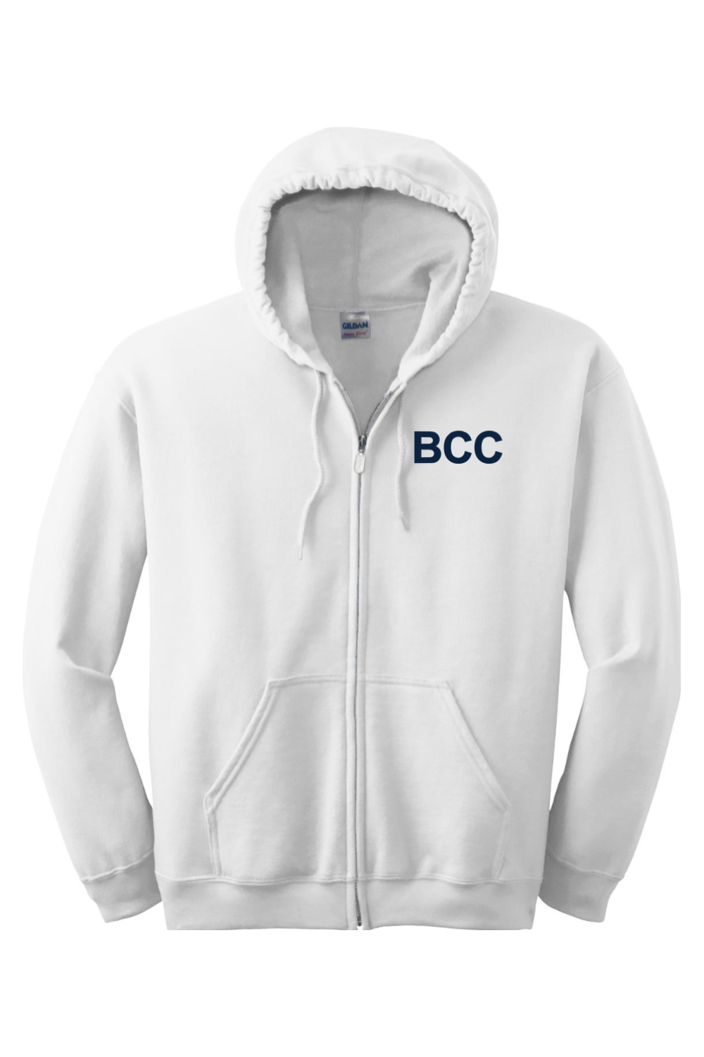 BCC Youth Wrestling Heavy Blend Full-Zip Hooded Sweatshirt