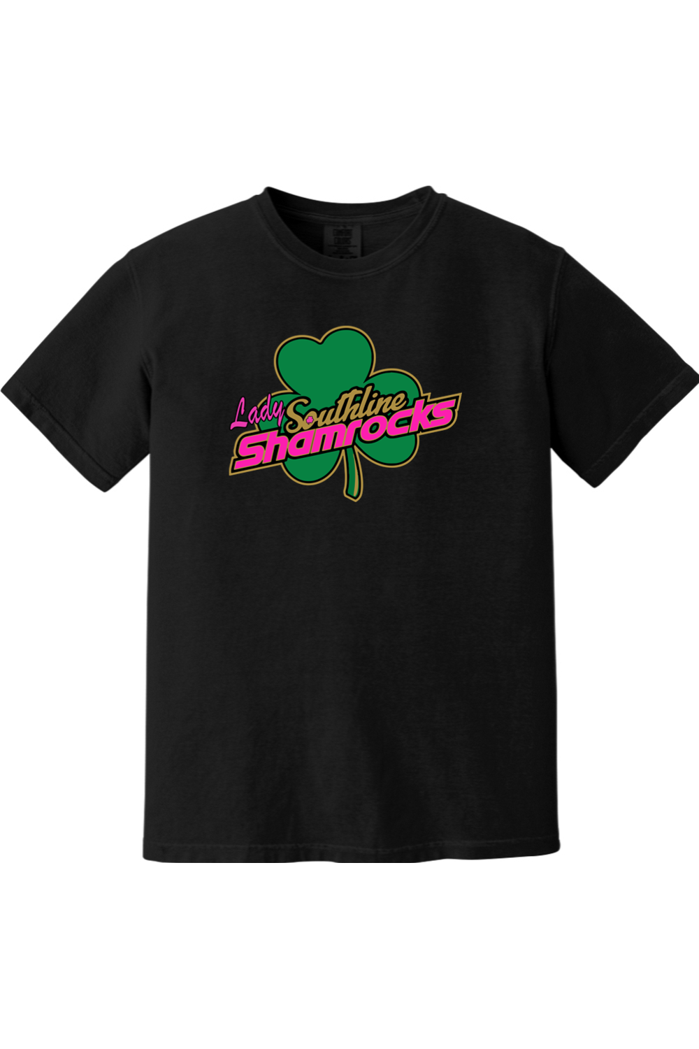 Shamrocks Softball Comfort Colors Ringspun Short Sleeve Shirt