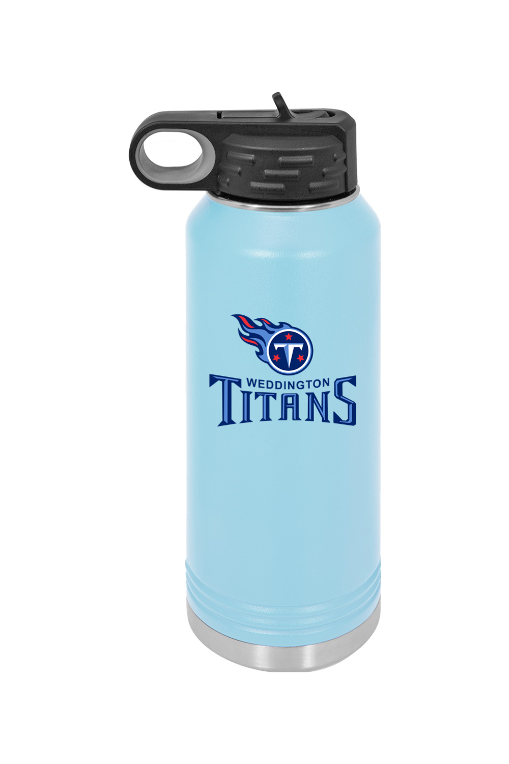 Weddington Titans 32 oz. Stainless Steel Water Bottle