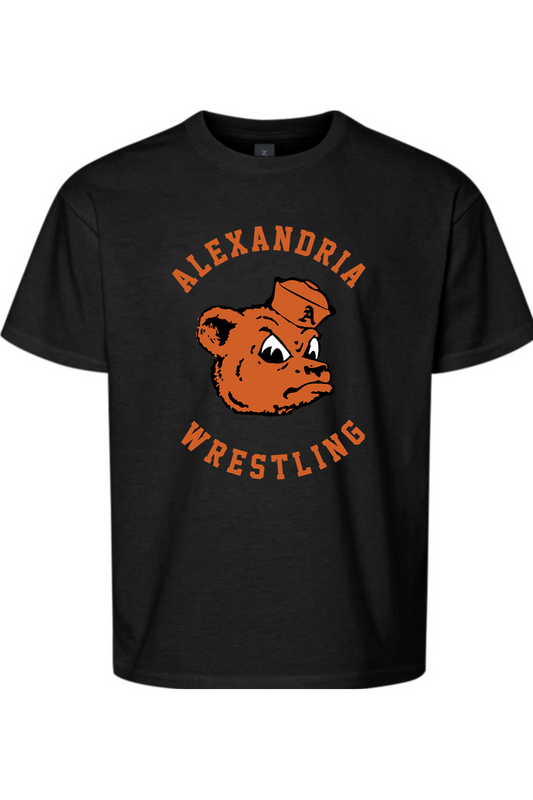 Alexandria Wrestling Youth Softstyle T-Shirt