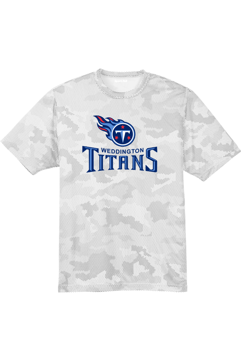 Weddington Titans Football DTF Youth CamoHex Tee