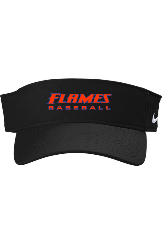 Flames MI Baseball DTF Nike Dri-FIT Team Visor