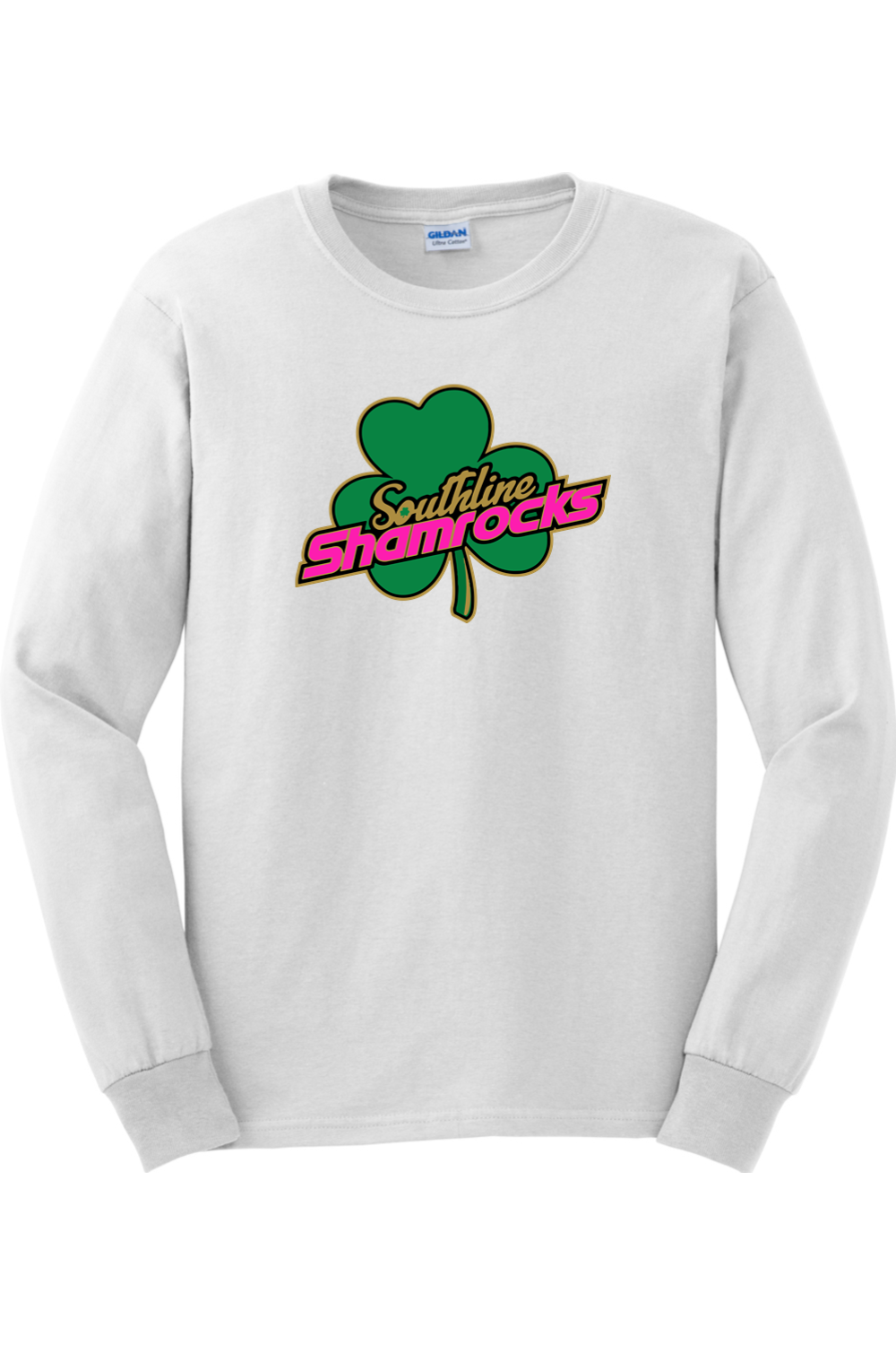 Shamrocks Softball Gildan Ultra Cotton Long Sleeve T-Shirt