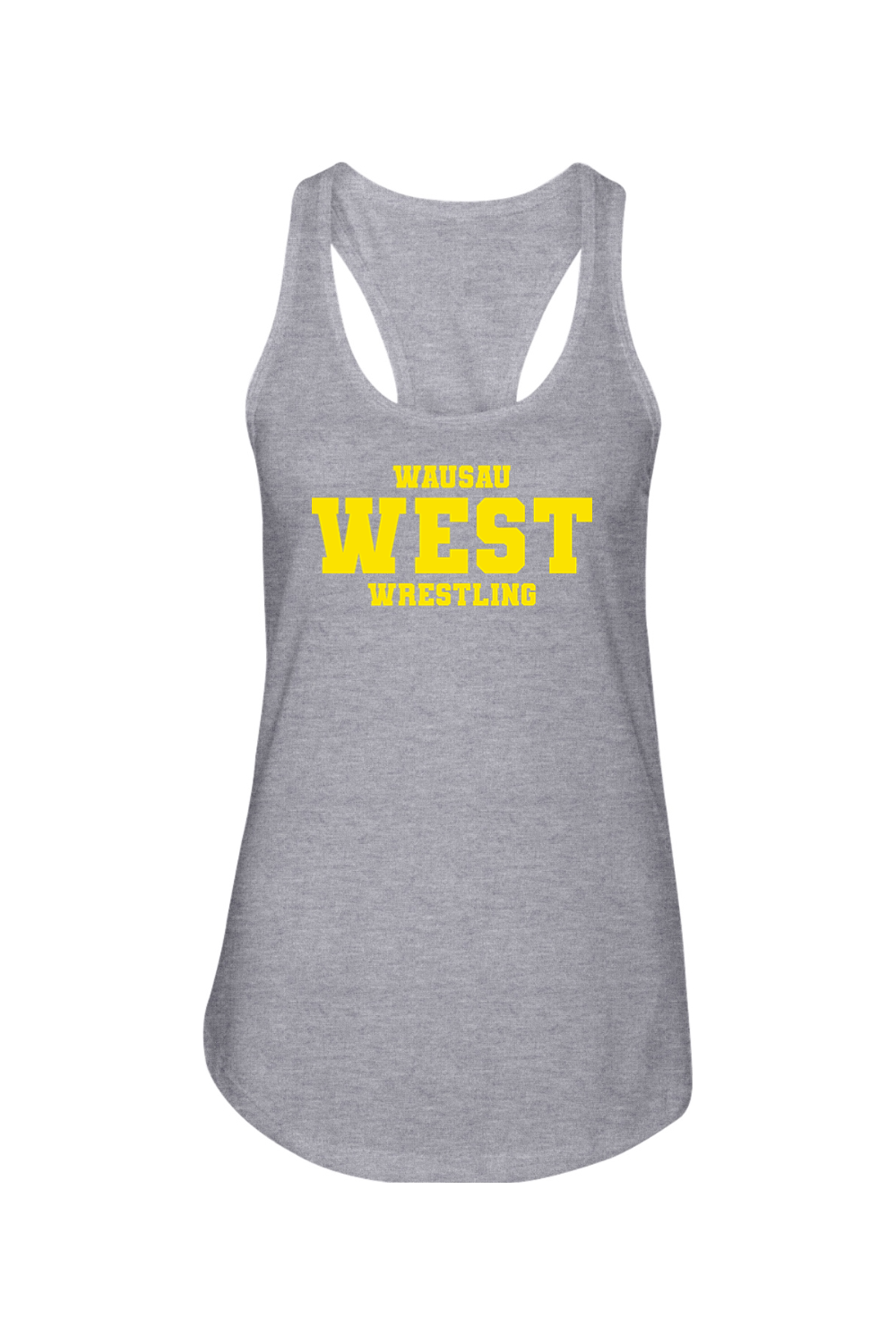 Wausau West Wrestling DTF Ladies Racerback Tank