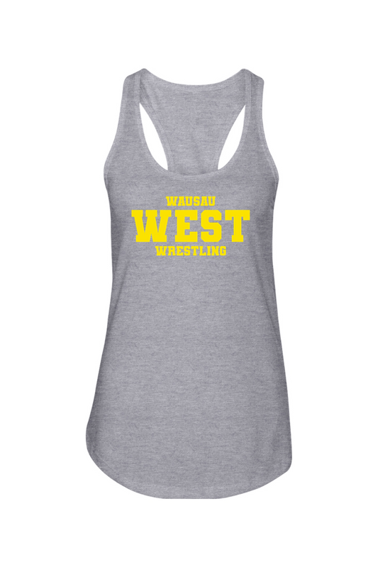 Wausau West Wrestling DTF Ladies Racerback Tank