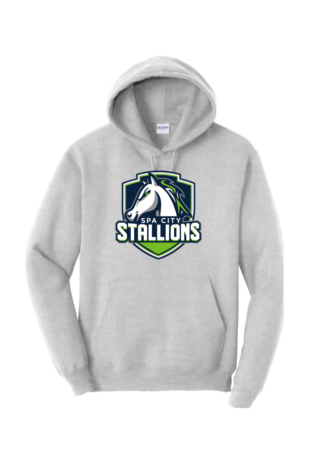 Spa City Stallions DTF Heavy Blend Hooded Sweatshirt