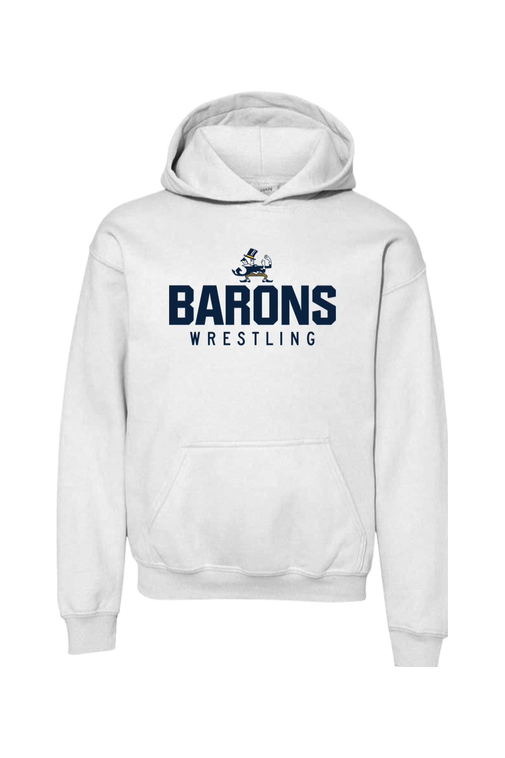 B-CC Wrestling DTF Youth Heavy Blend Hooded Sweatshirt