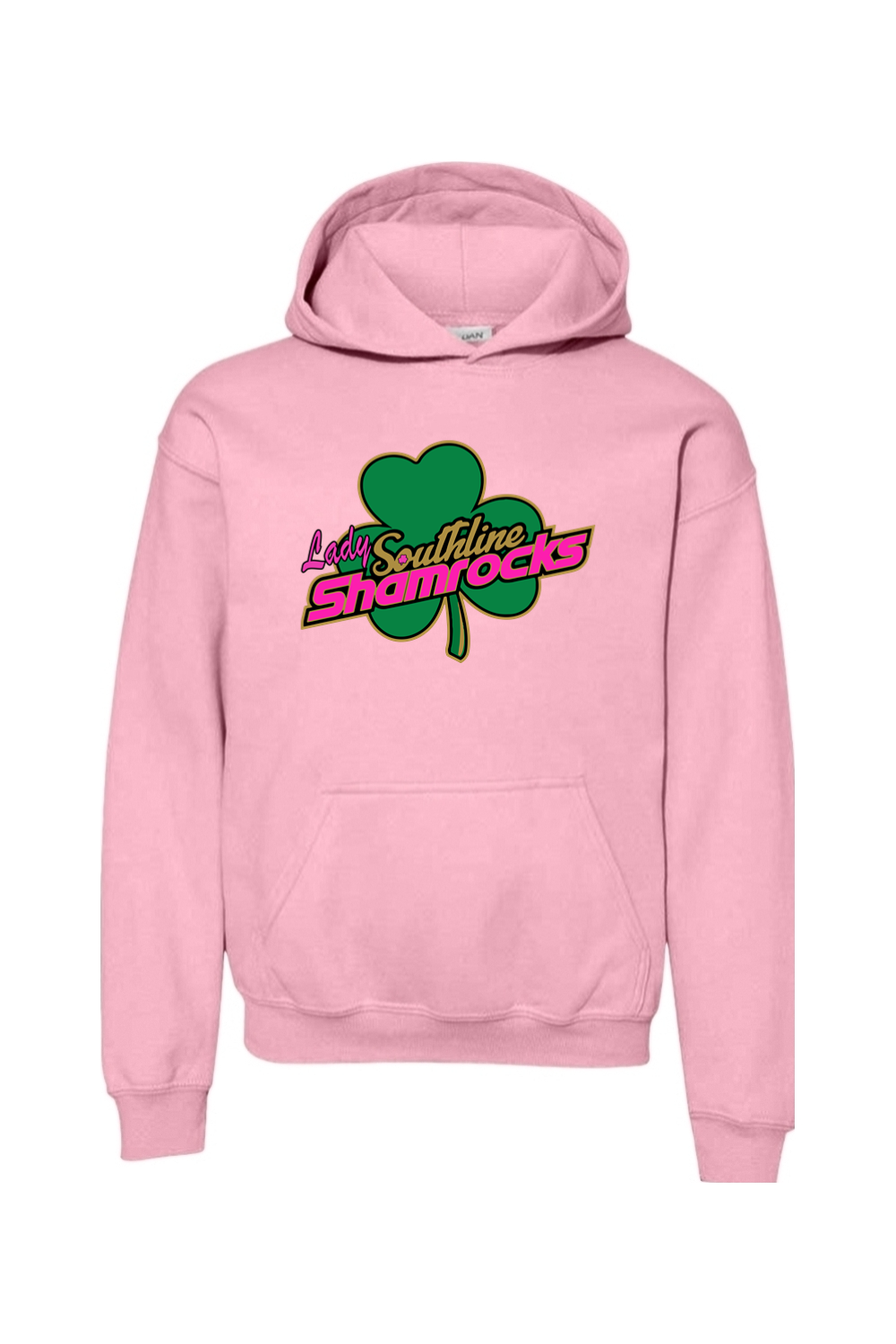 Shamrocks Softball Youth Heavy Blend Hooded Sweatshirt