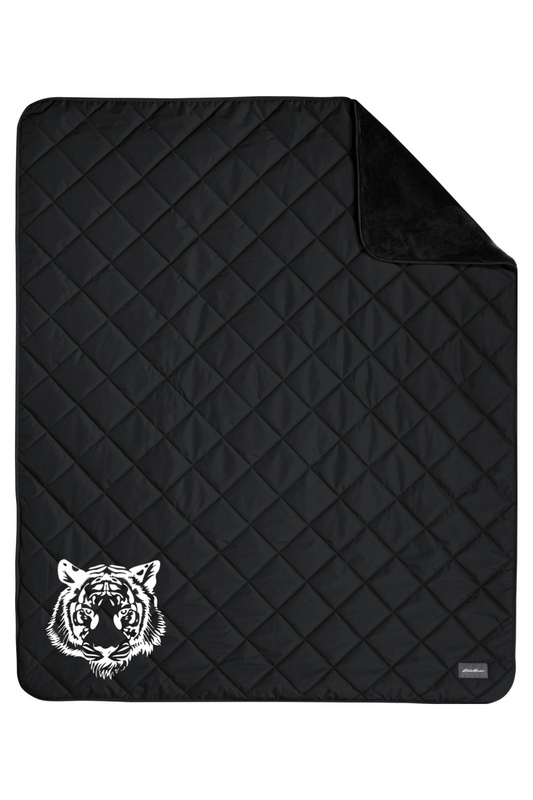 Tacoma Tigers Eddie Bauer Quilted Insulated Fleece Blanket