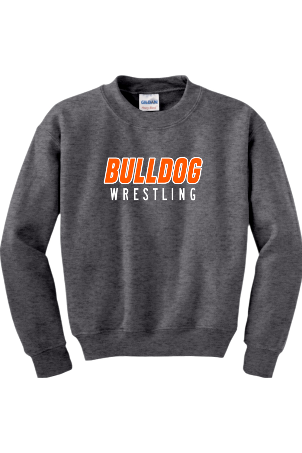 BC Boys Youth Wrestling DTF Youth Heavy Blend Crewneck Sweatshirt