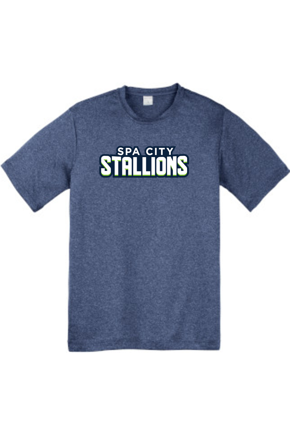 Spa City Stallions DTF Youth Heather Contender  Tee