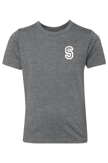 Sluggers Sports Academy DTF Youth Triblend Crew