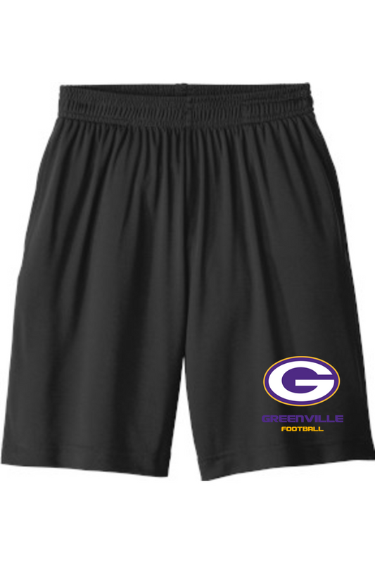 Greenville Football Youth Pocketed Short