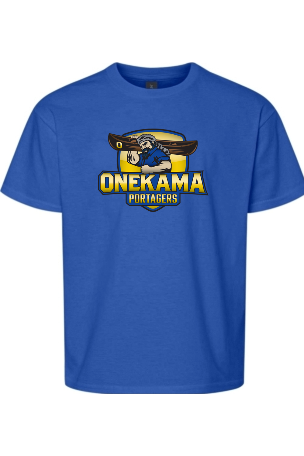 Onekama Portagers Football Youth Softstyle T-Shirt