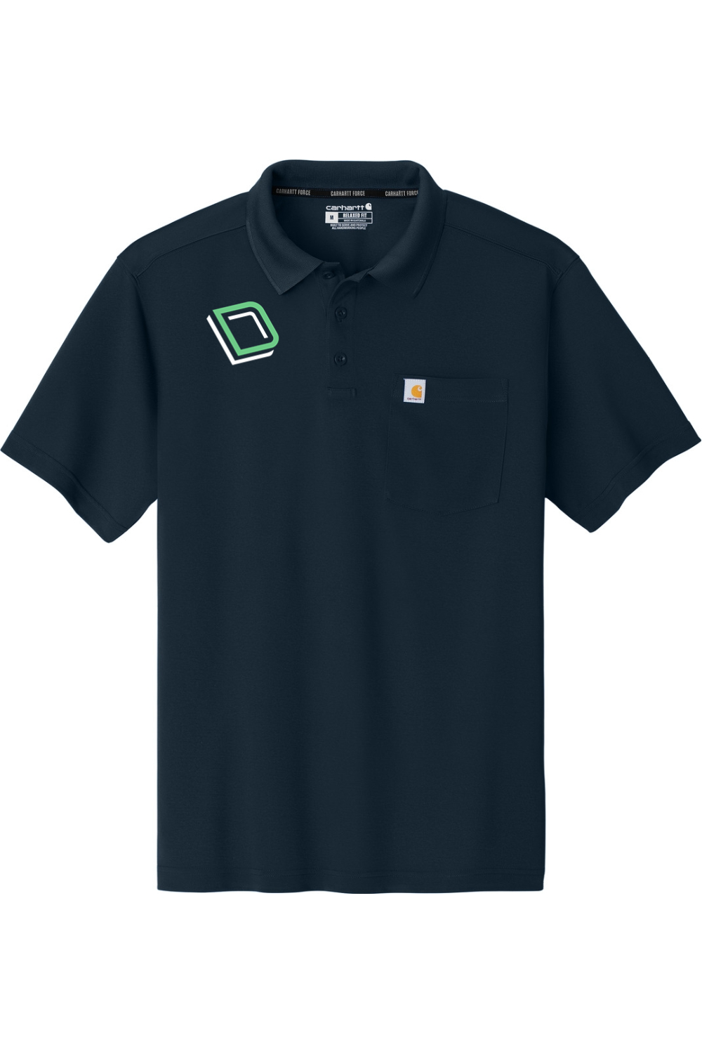 Drive Sports DTF Carhartt Force Snag-Resistant Pocket Polo