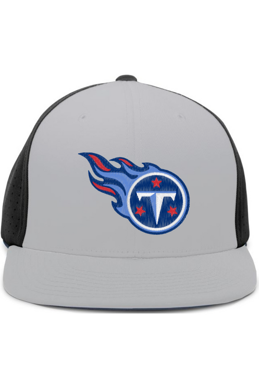 Weddington Titans Football Pacific Headwear Perforated F3 Performance Flexfit Cap (Fulfill)