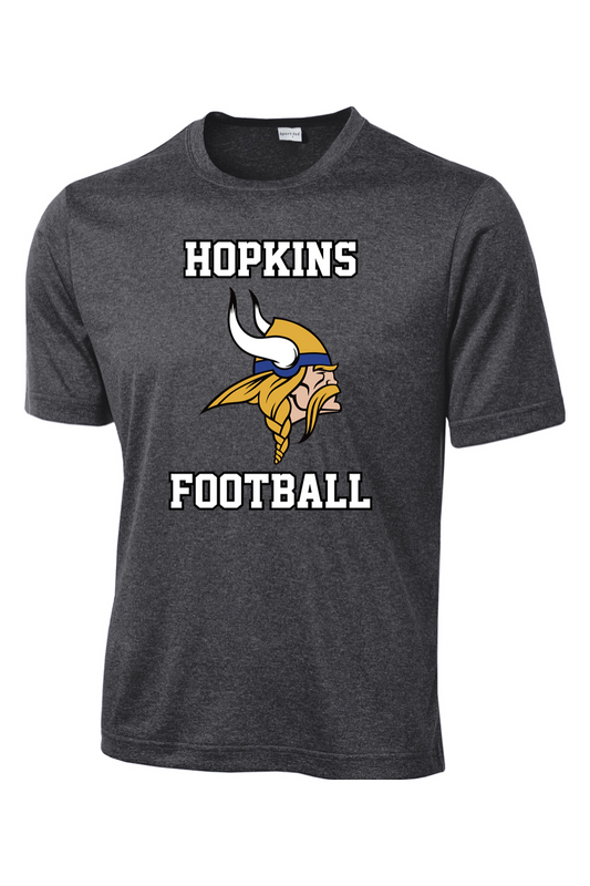 Hopkins High School Football DTF Heather Contender Tee