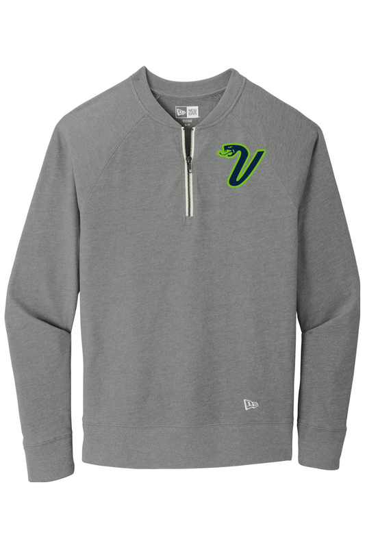 Greencastle Vipers Sueded Cotton Blend 1/4-Zip Pullover