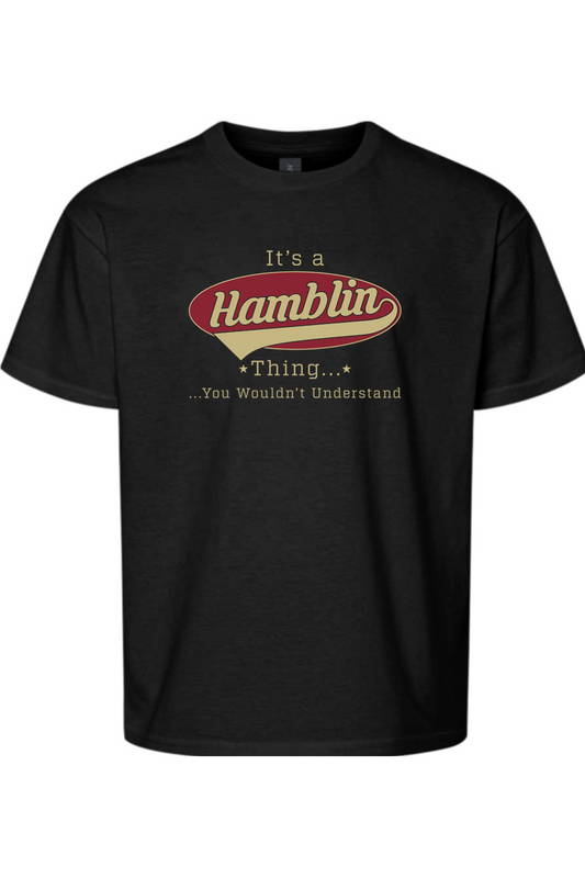 Hamblin Family Youth Softstyle T-Shirt