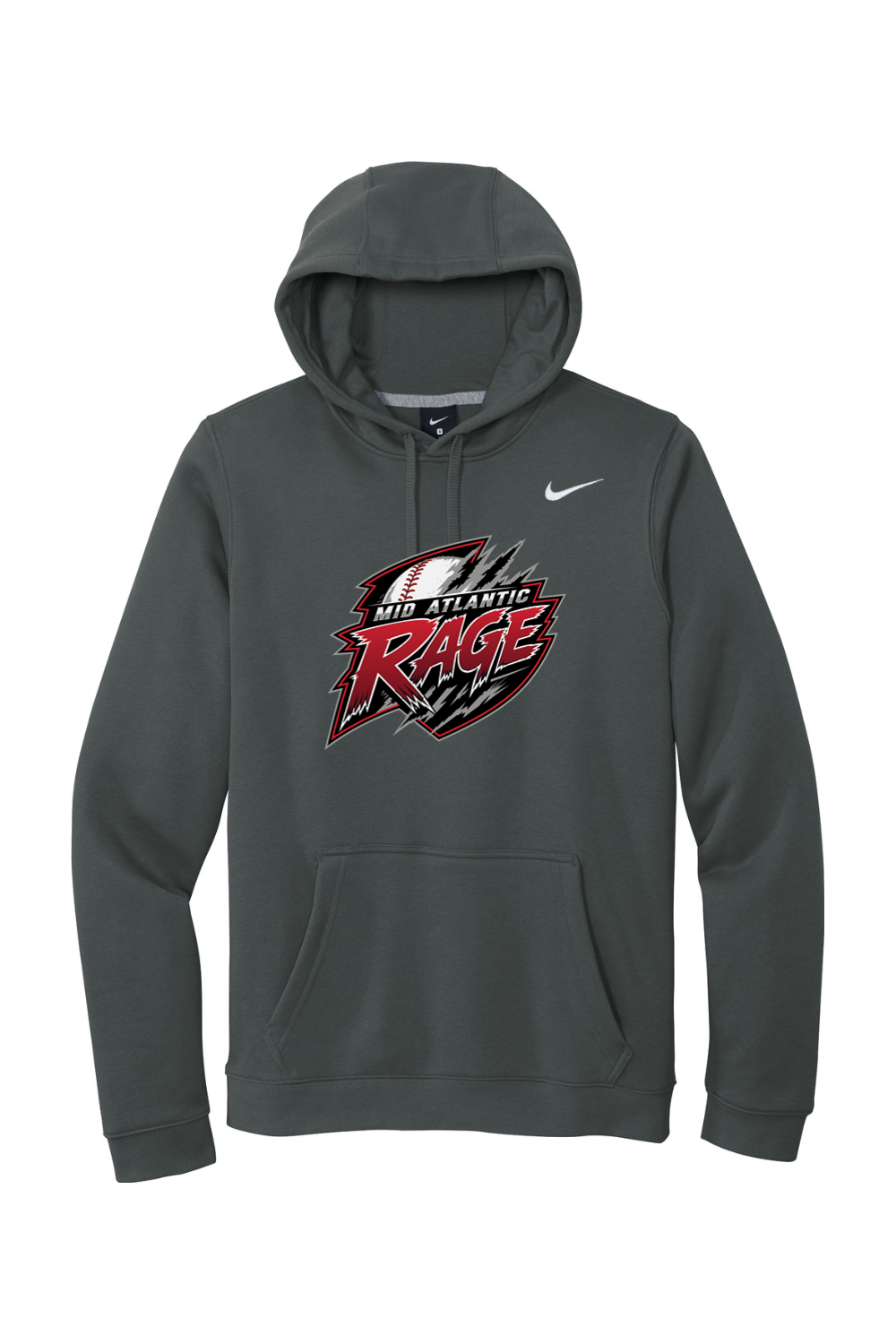Rage Baseball DTF Nike Club Fleece Pullover Hoodie
