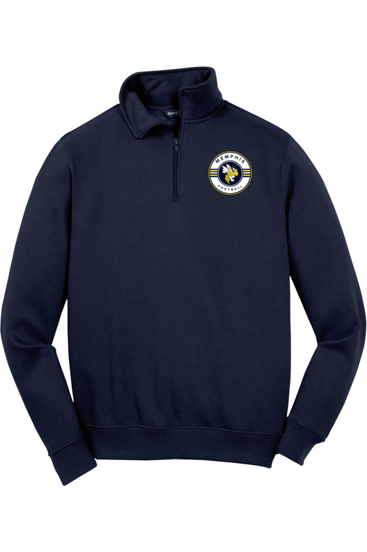 Memphis Football DTF 1/4-Zip Sweatshirt
