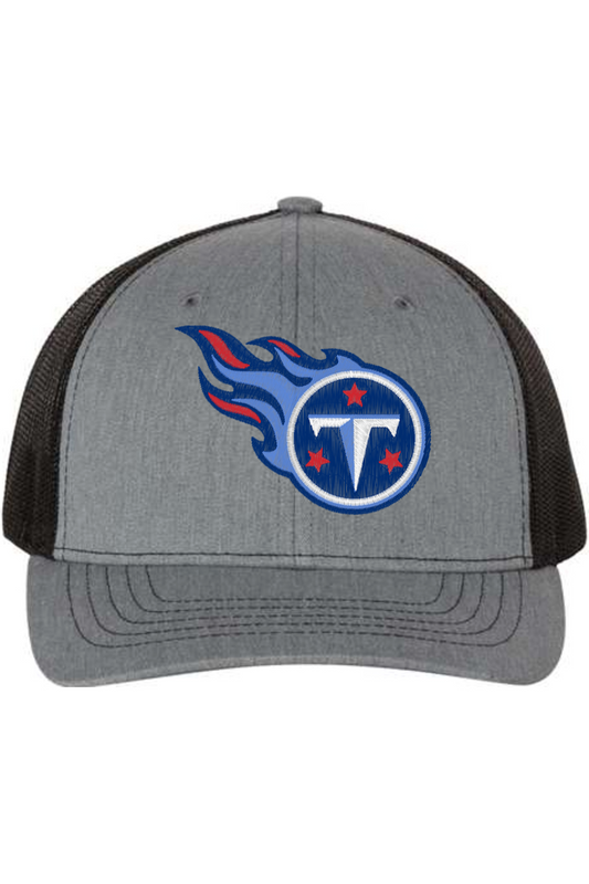 Weddington Titans Football Richardson Youth Trucker Snapback Cap (Fulfill)