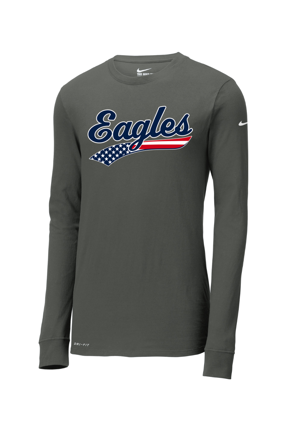 Watervliet Eagles Baseball DTF Nike Dri-FIT Cotton/Poly Long Sleeve Tee