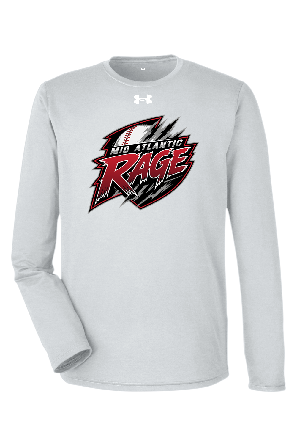 Rage Baseball DTF Under Armour Men's Team Tech Long-Sleeve T-Shirt