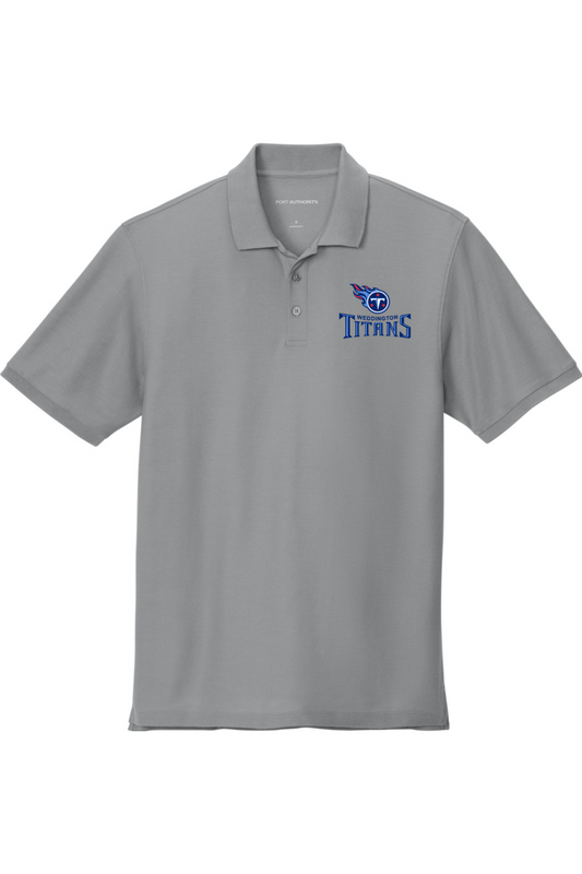 Weddington Titans Football DTF Wearever Signature Pique Polo