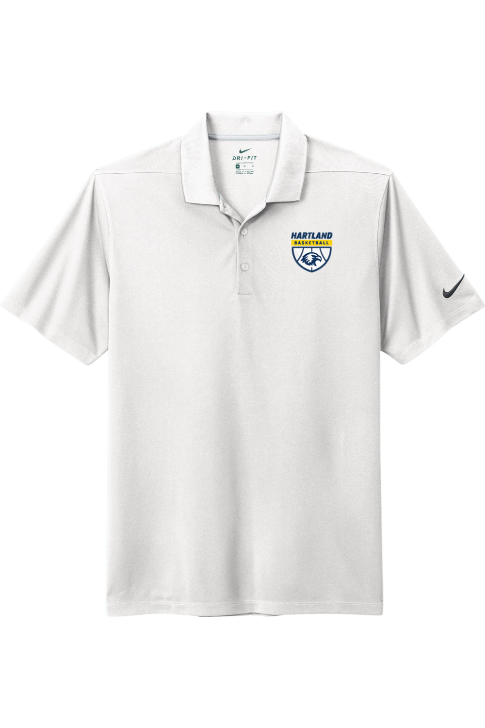 Hartland Basketball Nike Dri-FIT Micro Pique 2.0 Polo