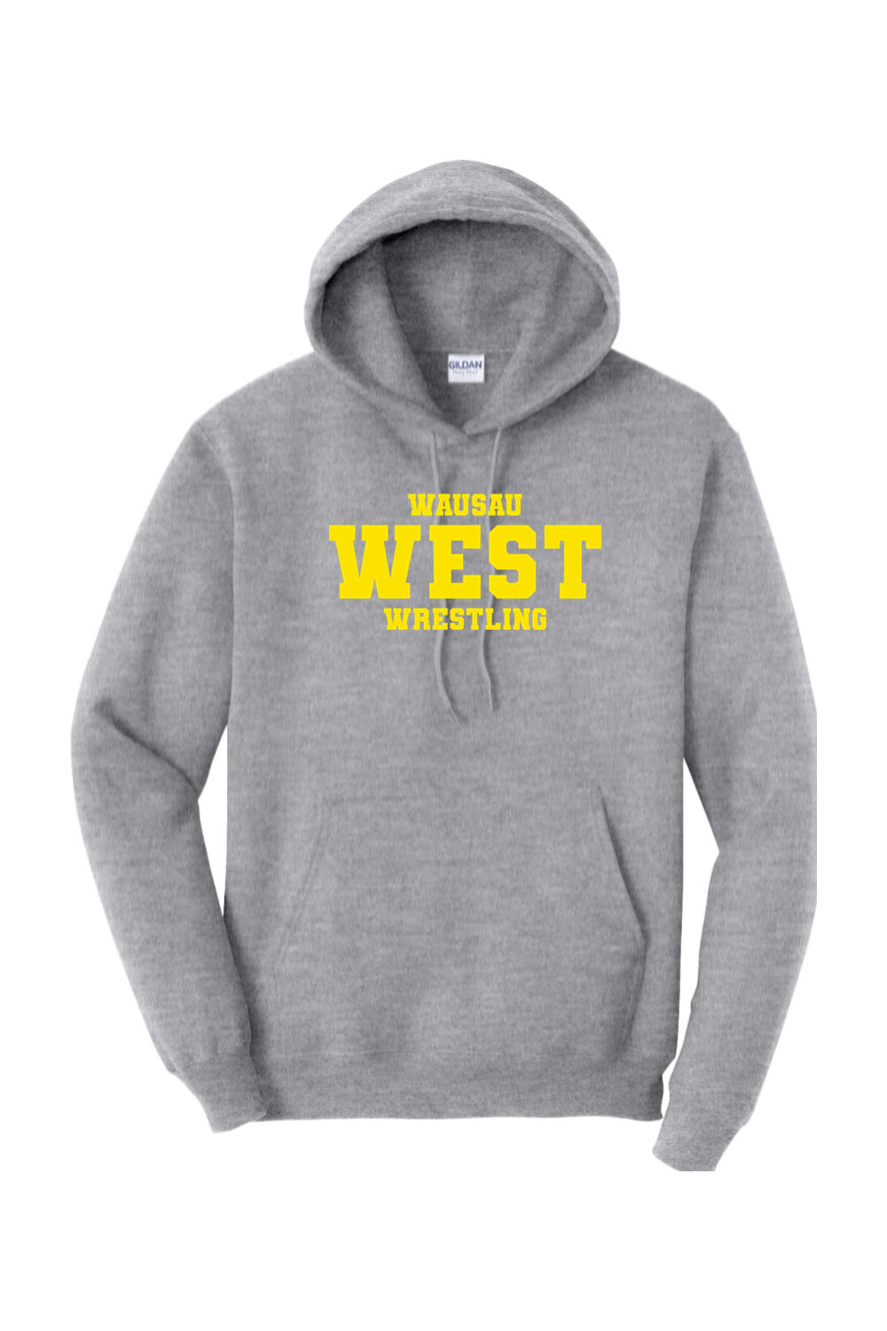 Wausau West Wrestling DTF Blend Hooded Sweatshirt